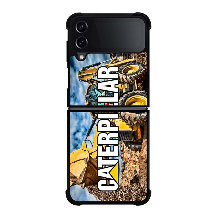 CATERPILLAR EXCAVATOR LOGO Samsung Galaxy Z Flip 4 Case Cover