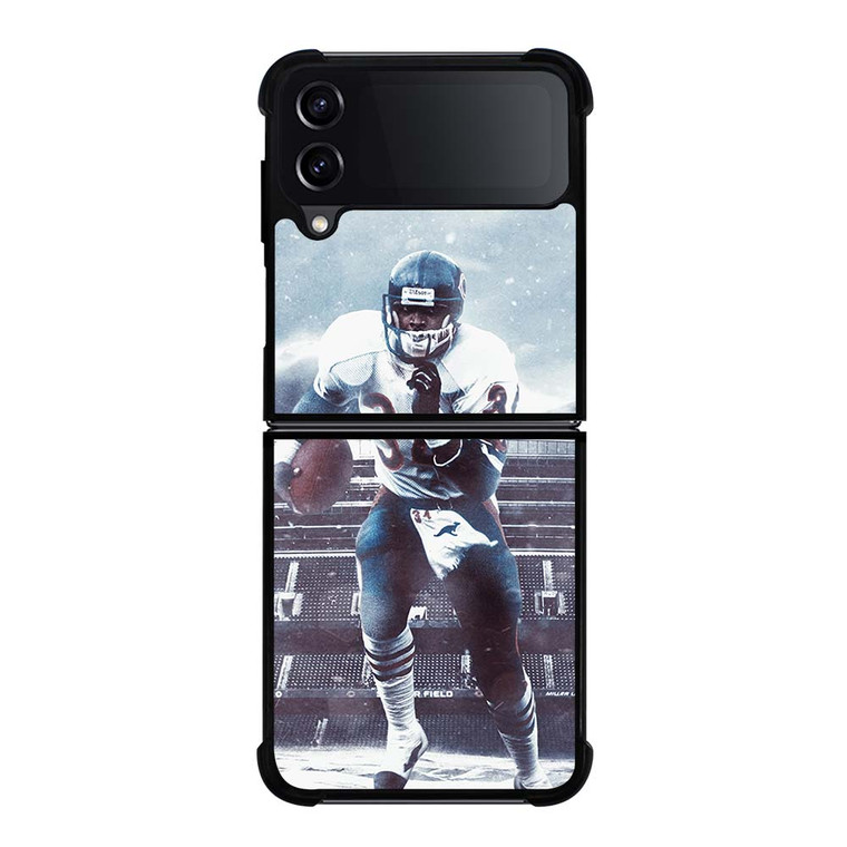 CHICAGO BEARS WALTER PAYTON FOOTBALL Samsung Galaxy Z Flip 4 Case Cover