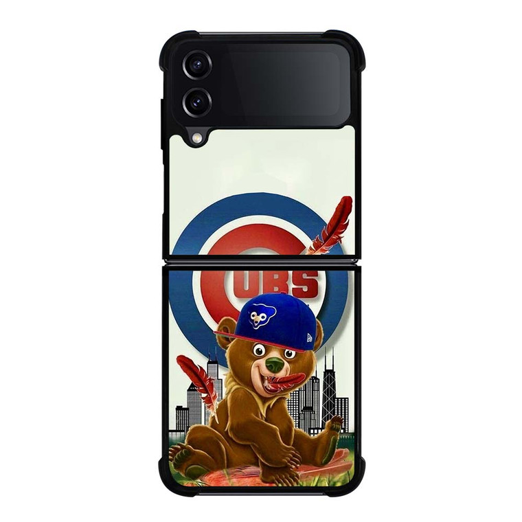 CHICAGO CUBS MASCOT Samsung Galaxy Z Flip 4 Case Cover