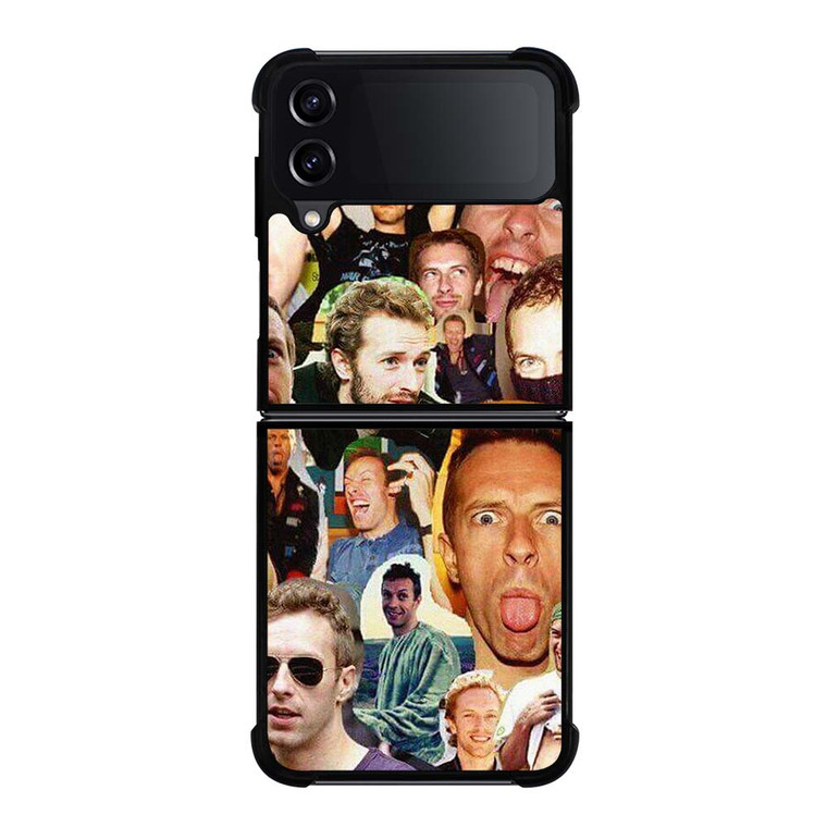 CHRIS MARTIN COLDPLAY COLLAGE Samsung Galaxy Z Flip 4 Case Cover