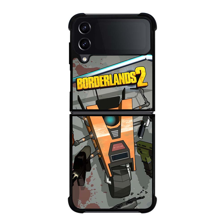 CLAPTRAP BORDERLANDS CARTOON Samsung Galaxy Z Flip 4 Case Cover