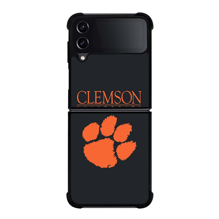 CLEMSON TIGERS SIMPEL LOGO Samsung Galaxy Z Flip 4 Case Cover