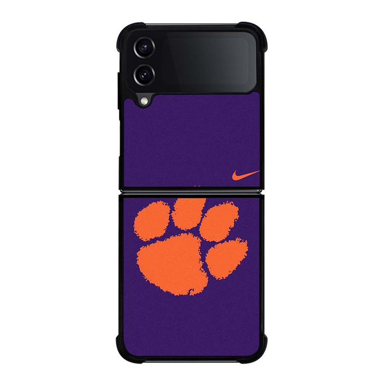 CLEMSON TIGERS SYMBOL NIKE Samsung Galaxy Z Flip 4 Case Cover