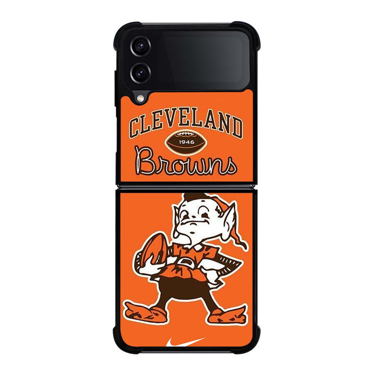 CLEVELAND BROWNS FOOTBALL MASCOT Samsung Galaxy Z Flip 4 Case Cover