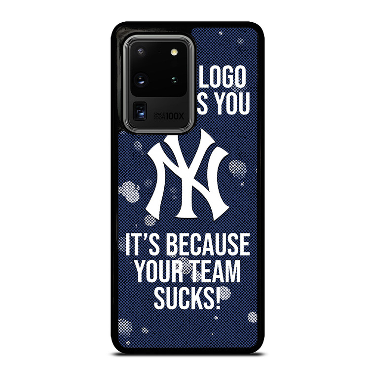 NEW YORK YANKEES MLB BASEBALL BANTER FANS 2 Samsung Galaxy S20 Ultra Case Cover