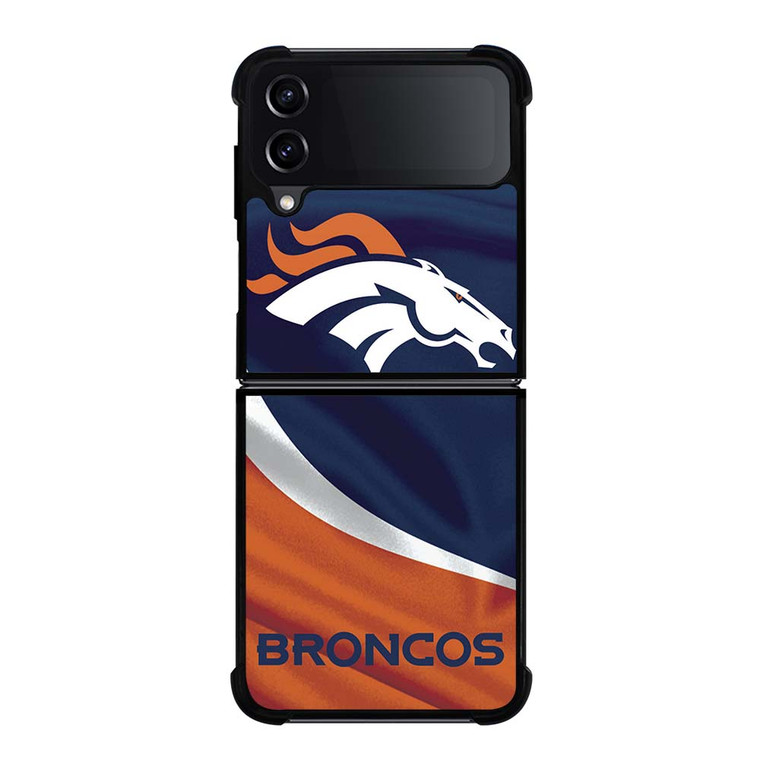 DENVER BRONCOS NFL TEAM FLAG Samsung Galaxy Z Flip 4 Case Cover