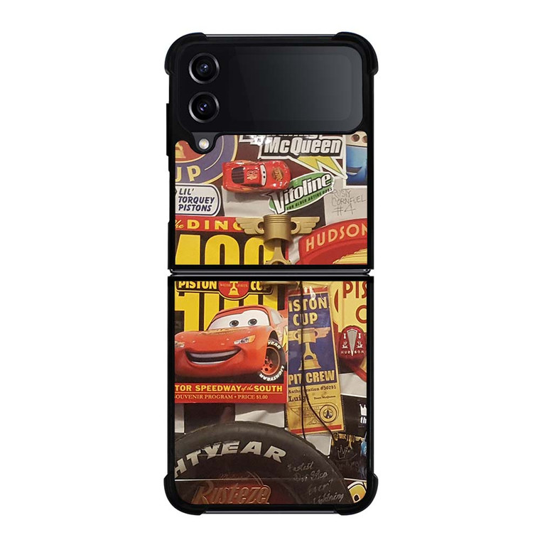 DISNEY CARS MOVIE COLLAGE Samsung Galaxy Z Flip 4 Case Cover
