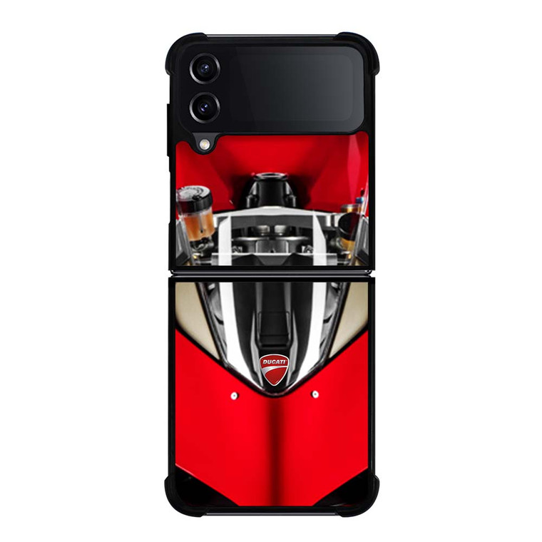 DUCATI PANIGALE V4 FRONT VIEW Samsung Galaxy Z Flip 4 Case Cover