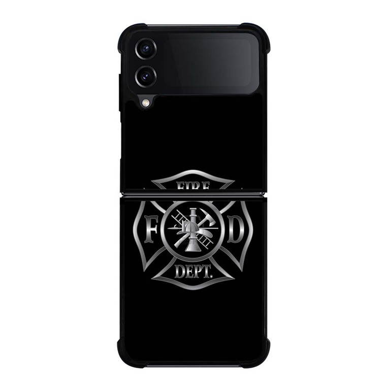 FIREFIGHTER FIREMAN LOGO Samsung Galaxy Z Flip 4 Case Cover