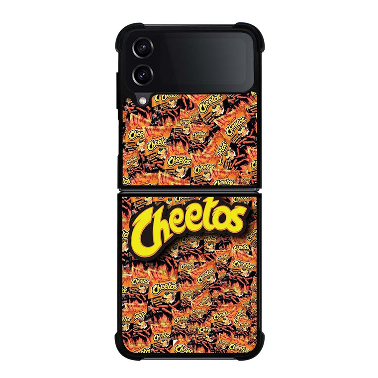 FLAMIN HOT CHEETOS COLLAGE Samsung Galaxy Z Flip 4 Case Cover