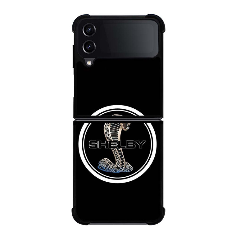 FORD MUSTANG SHELBY METAL LOGO Samsung Galaxy Z Flip 4 Case Cover