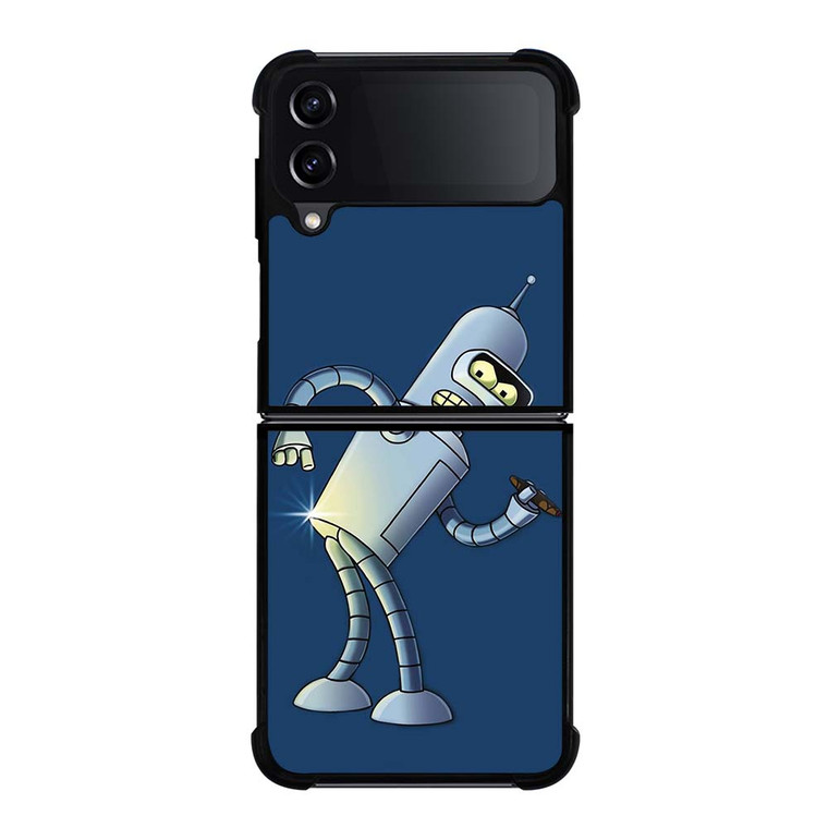 FUTURAMA BENDER CARTOON Samsung Galaxy Z Flip 4 Case Cover