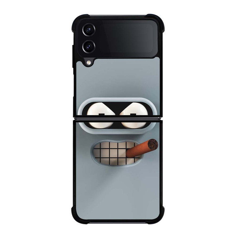 FUTURAMA BENDER FACE Samsung Galaxy Z Flip 4 Case Cover
