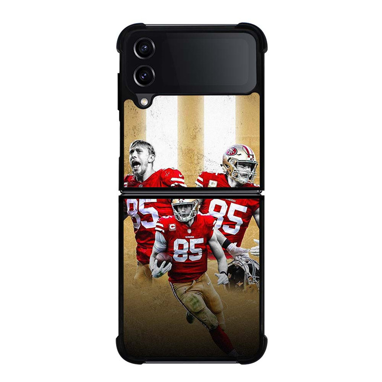 GEORGE KITTLE SAN FRANCISCO 49ERS MLB 2 Samsung Galaxy Z Flip 4 Case Cover