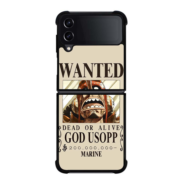 GOD USOPP ONE PIECE ANIME Samsung Galaxy Z Flip 4 Case Cover