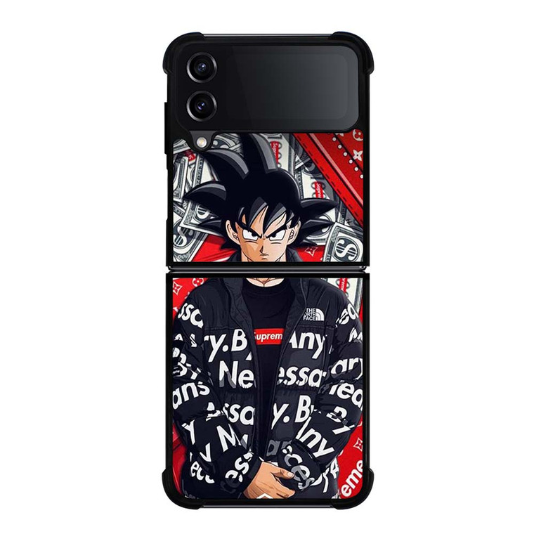 GOKU DRAGON BALL SUPREME NORTH FACE Samsung Galaxy Z Flip 4 Case Cover