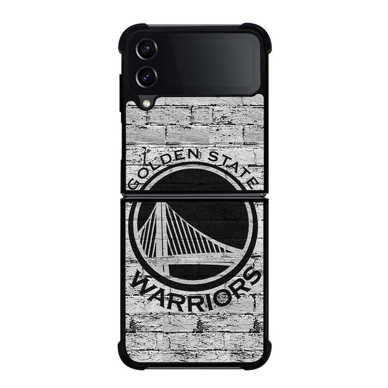 GOLDEN STATE WARRIORS WHITE BRICK Samsung Galaxy Z Flip 4 Case Cover