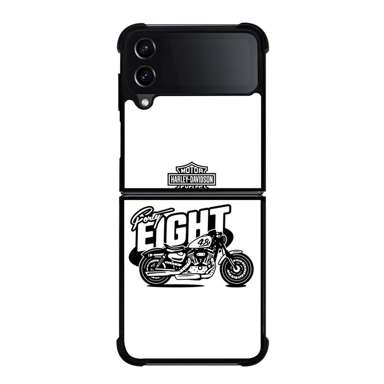 HARLEY DAVIDSON FORTY EIGHT ART Samsung Galaxy Z Flip 4 Case Cover