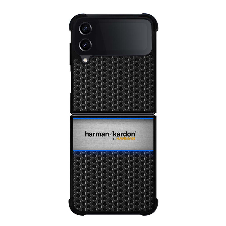 HARMAN KARDON SPEAKER CARBON Samsung Galaxy Z Flip 4 Case Cover