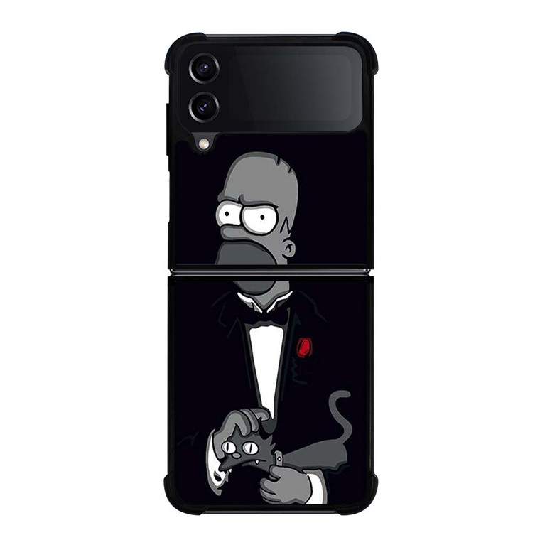 HOMER THE SIMPSONS Samsung Galaxy Z Flip 4 Case Cover