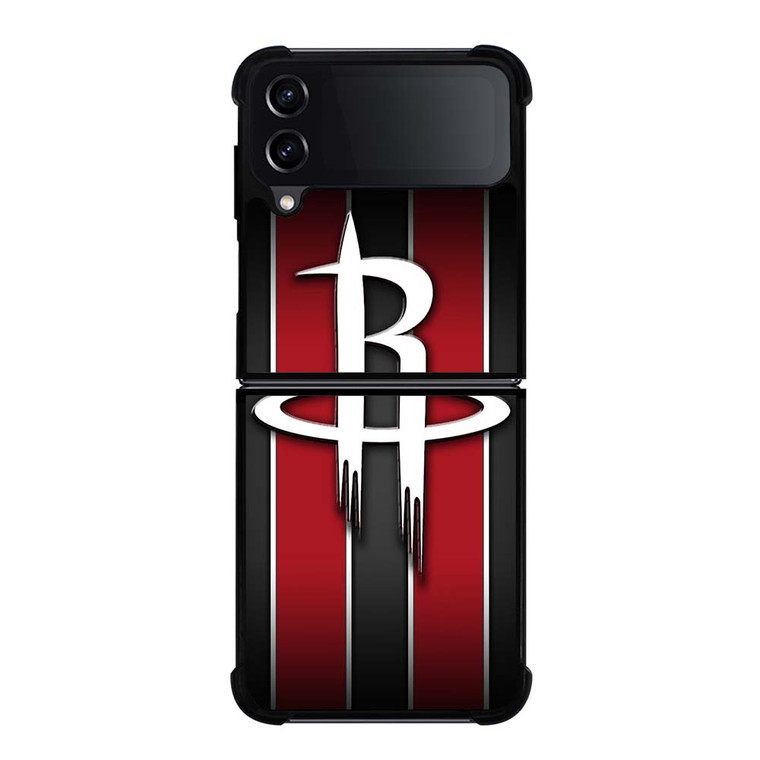 HOUSTON ROCKETS DOUBLE STRIPE Samsung Galaxy Z Flip 4 Case Cover