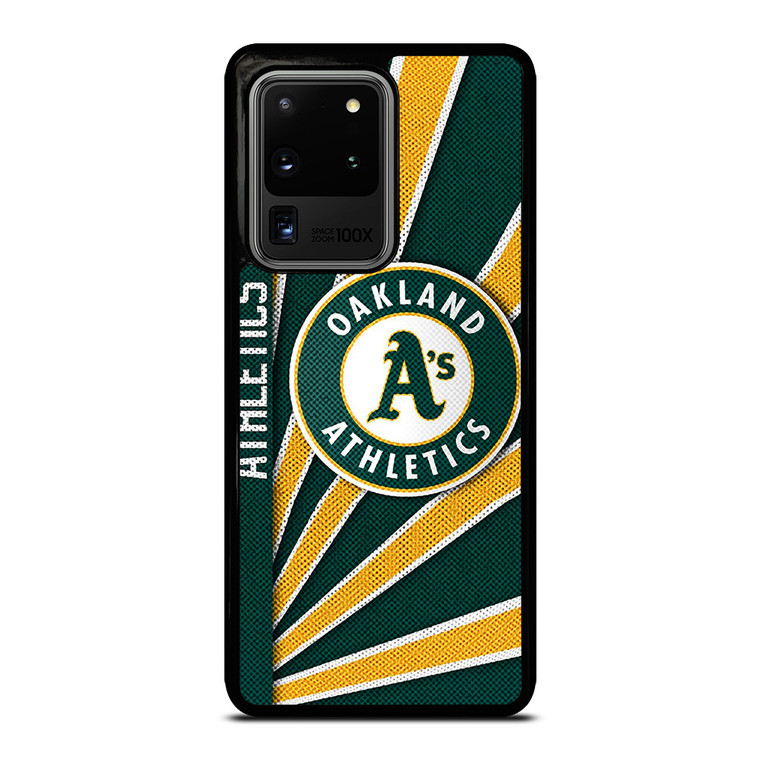 OAKLAND ATHLETICS MLB BASEBALL LOGO 3 Samsung Galaxy S20 Ultra Case Cover