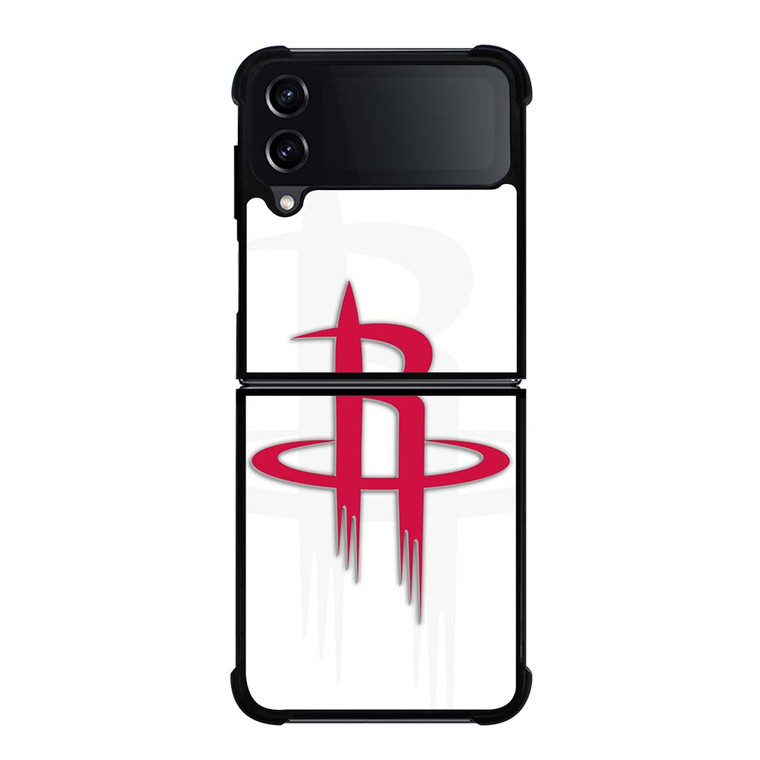 HOUSTON ROCKETS WHITE LOGO Samsung Galaxy Z Flip 4 Case Cover