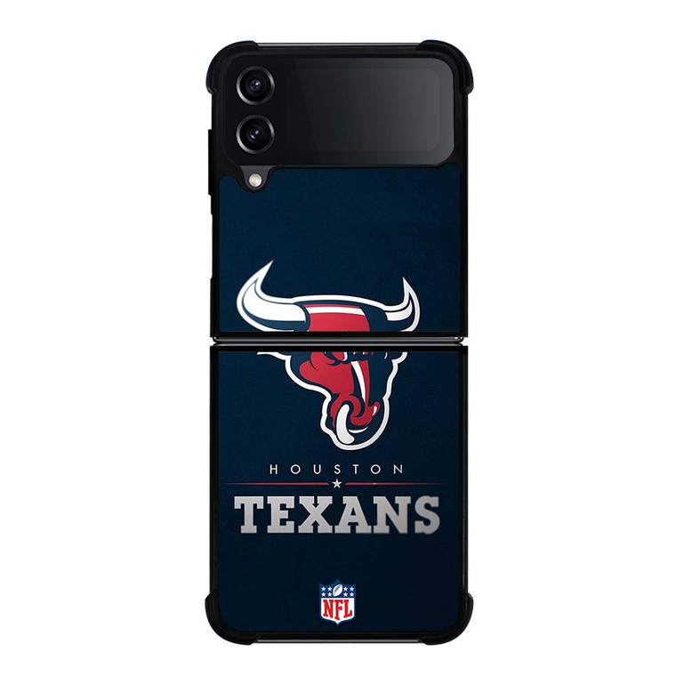 HOUSTON TEXANS NFL SYMBOL Samsung Galaxy Z Flip 4 Case Cover