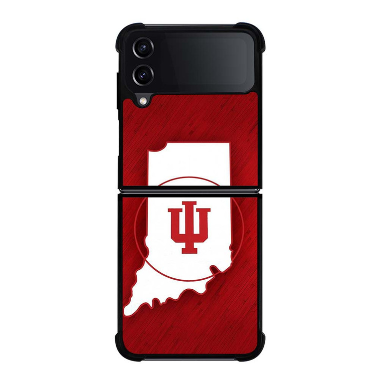 INDIANA HOOSIERS STATE OF MIND SYMBOL Samsung Galaxy Z Flip 4 Case Cover