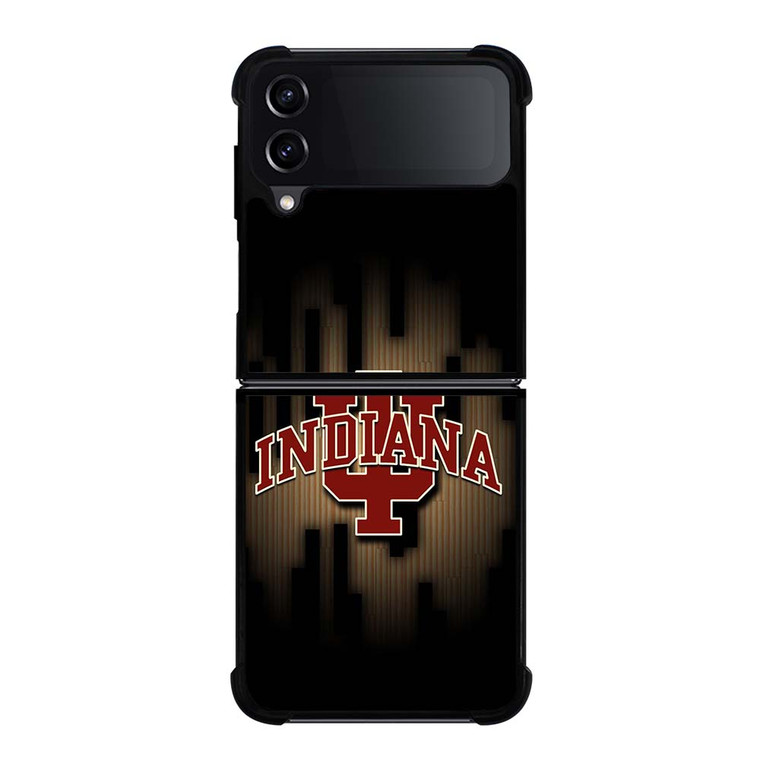 INDIANA HOOSIERS UNIVERSITY LOGO Samsung Galaxy Z Flip 4 Case Cover
