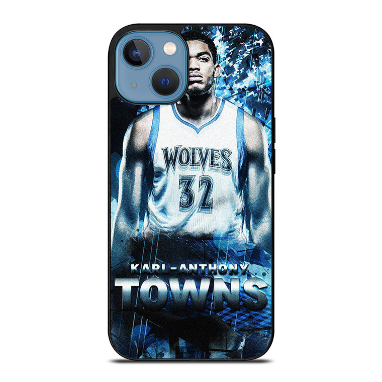 KARL ANTHONY TOWNS MINNESOTA TIMBERWOLVES iPhone 13 Case Cover