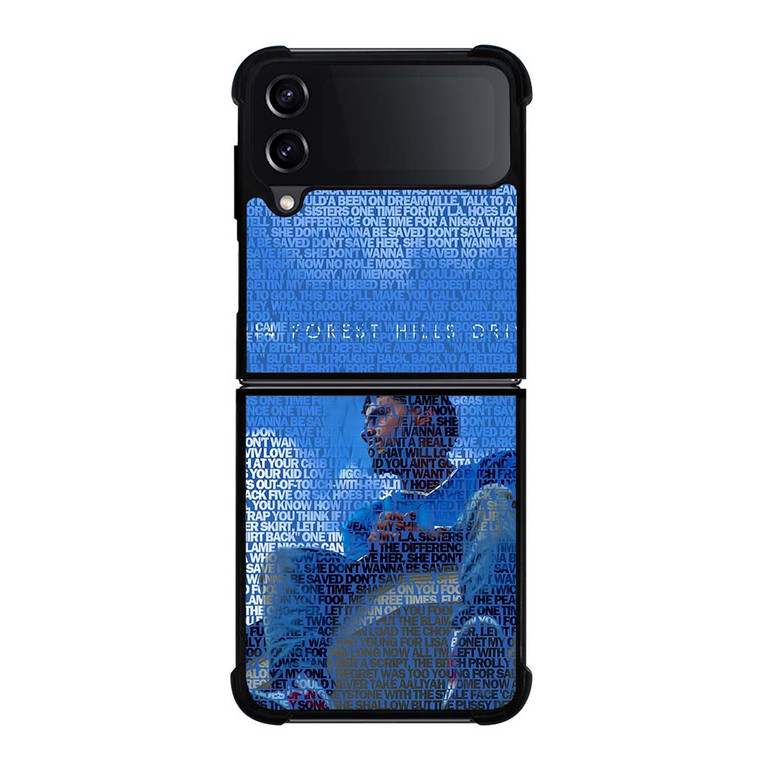 J COLE BORN SINNER QUOTE Samsung Galaxy Z Flip 4 Case Cover