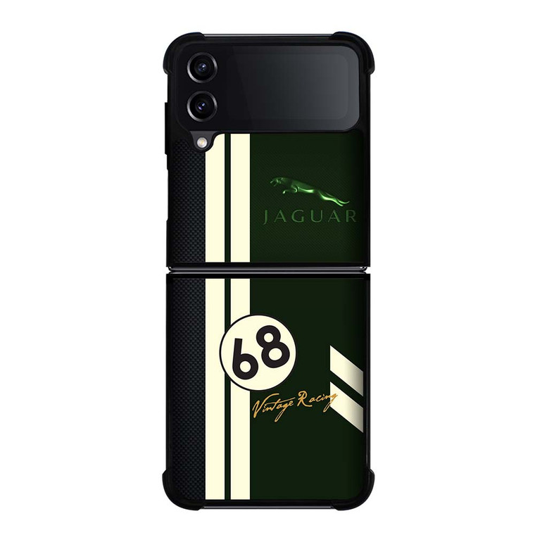 JAGUAR VINTAGE RACING LOGO Samsung Galaxy Z Flip 4 Case Cover