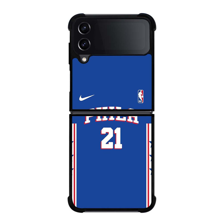 JOEL EMBIID PHILADELPHIA SIXERS NBA Samsung Galaxy Z Flip 4 Case Cover