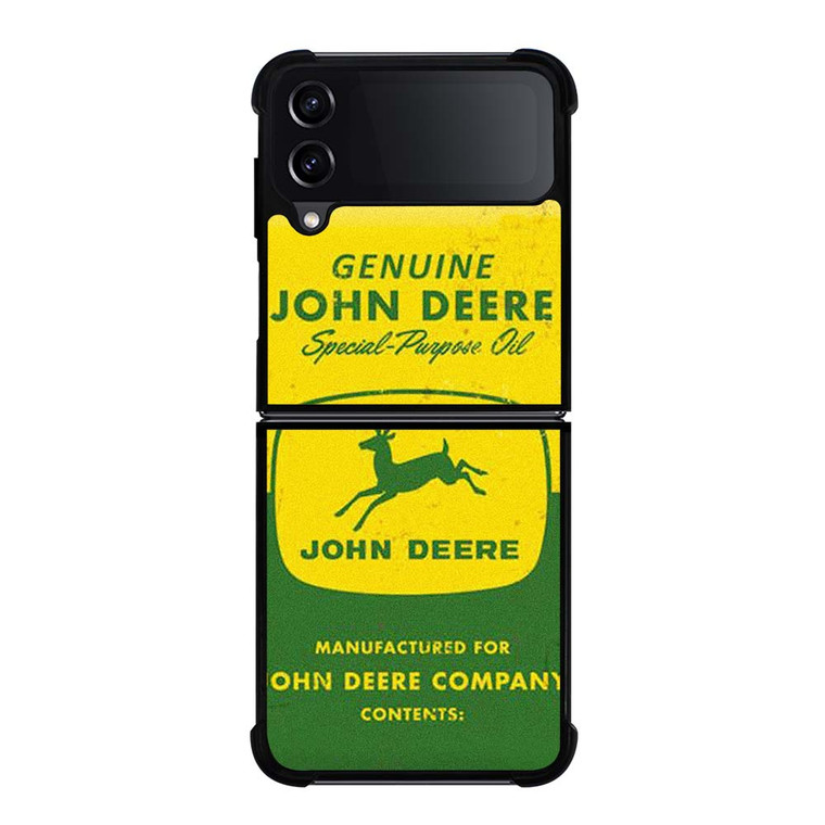 JOHN DEERE COMPANY LOGO Samsung Galaxy Z Flip 4 Case Cover