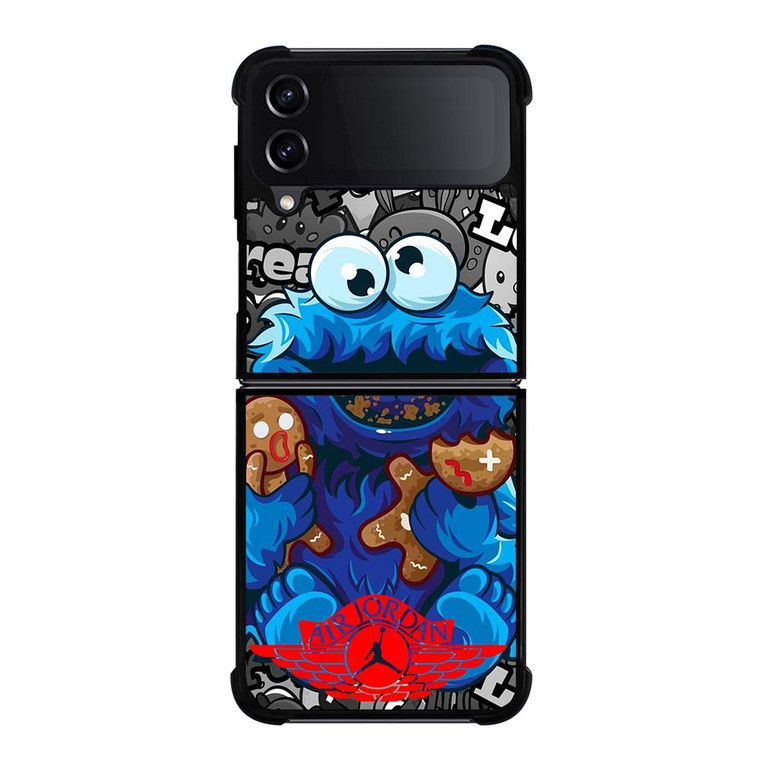 JORDAN AIR COOKIE MONSTER Samsung Galaxy Z Flip 4 Case Cover