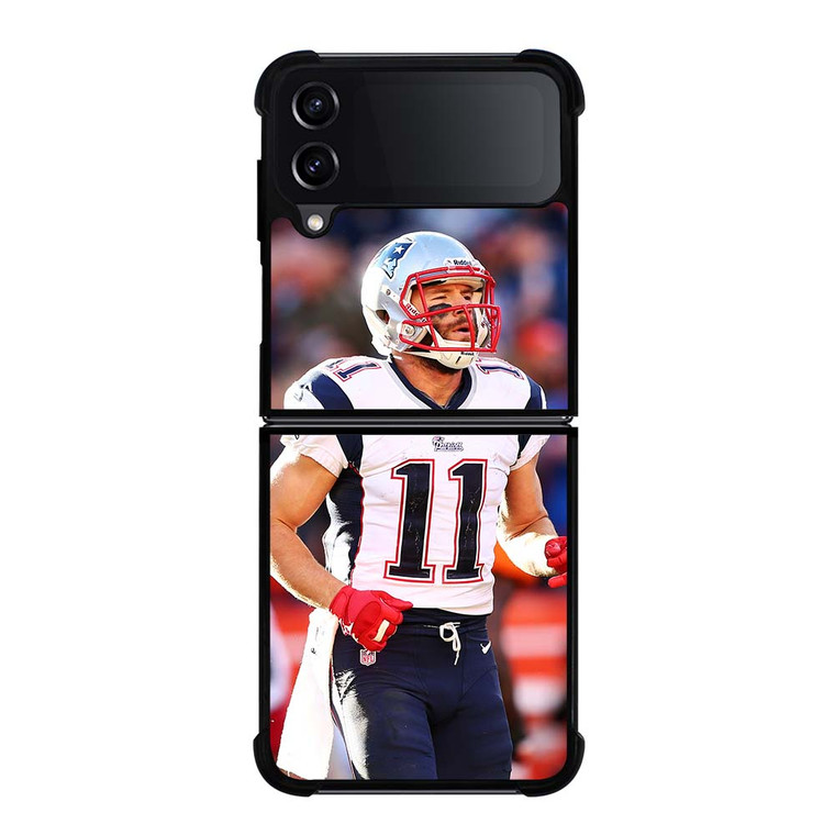 JULIAN EDELMAN NEW ENGLAND PATRIOTS NFL Samsung Galaxy Z Flip 4 Case Cover