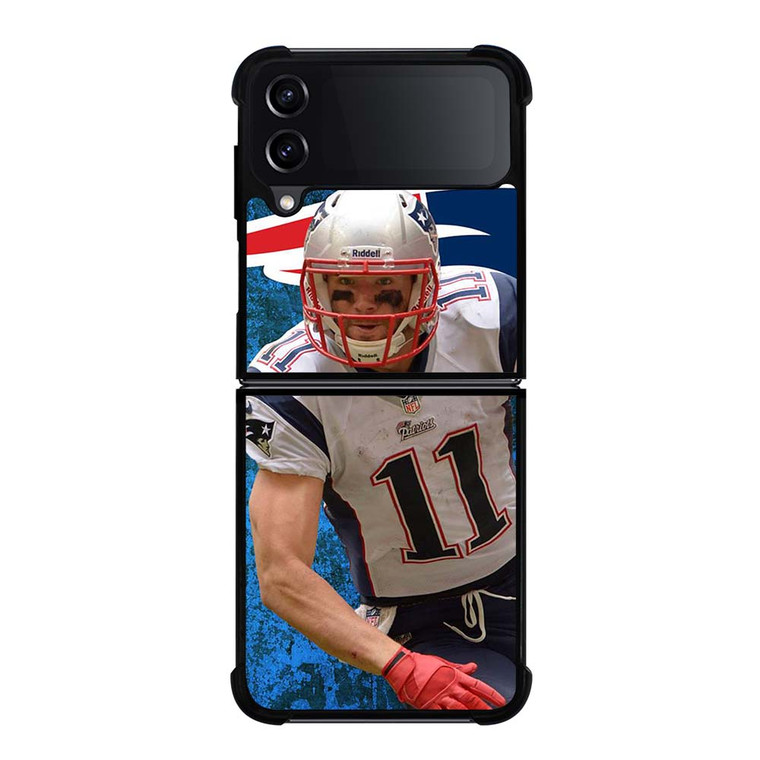 JULIAN EDELMAN NEW ENGLAND PATRIOTS Samsung Galaxy Z Flip 4 Case Cover