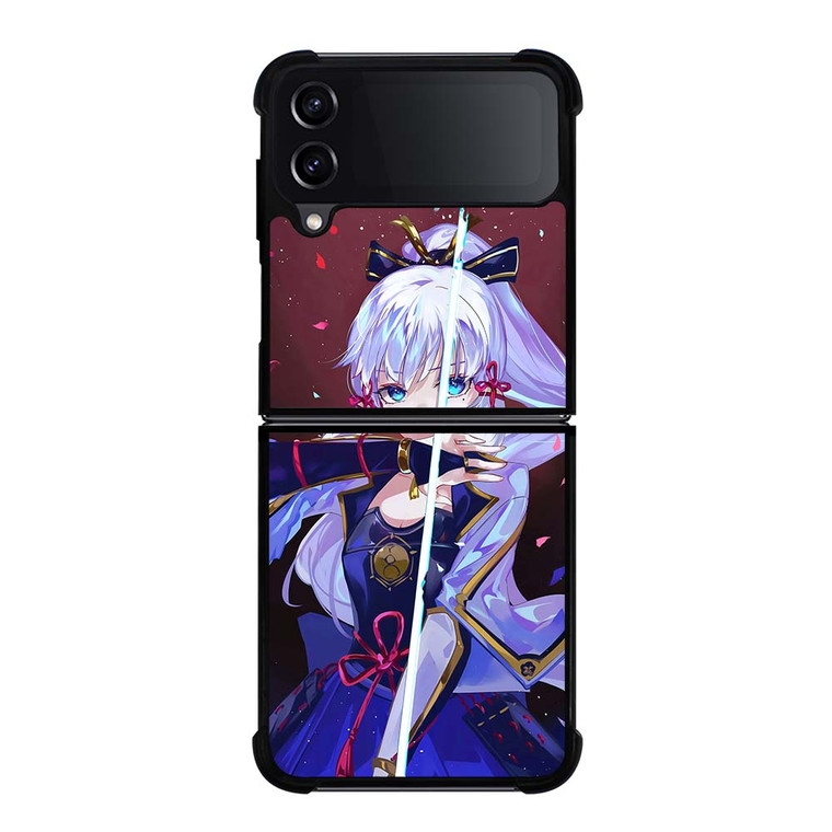 KAMISATO AYAKA GENSHIN IMPACT 3 Samsung Galaxy Z Flip 4 Case Cover