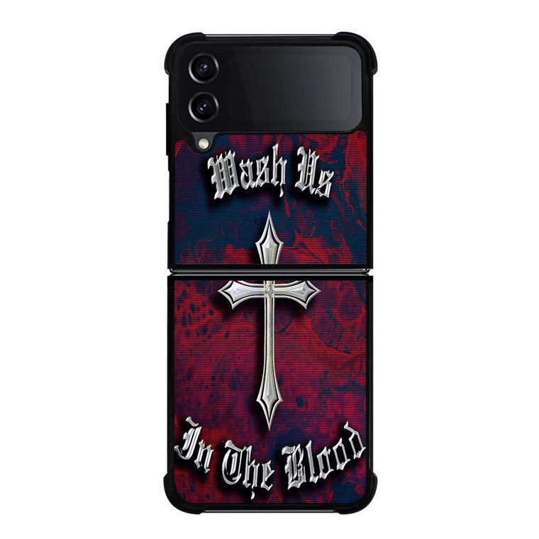 KANYE WEST WASH US IN THE BLOOD Samsung Galaxy Z Flip 4 Case Cover