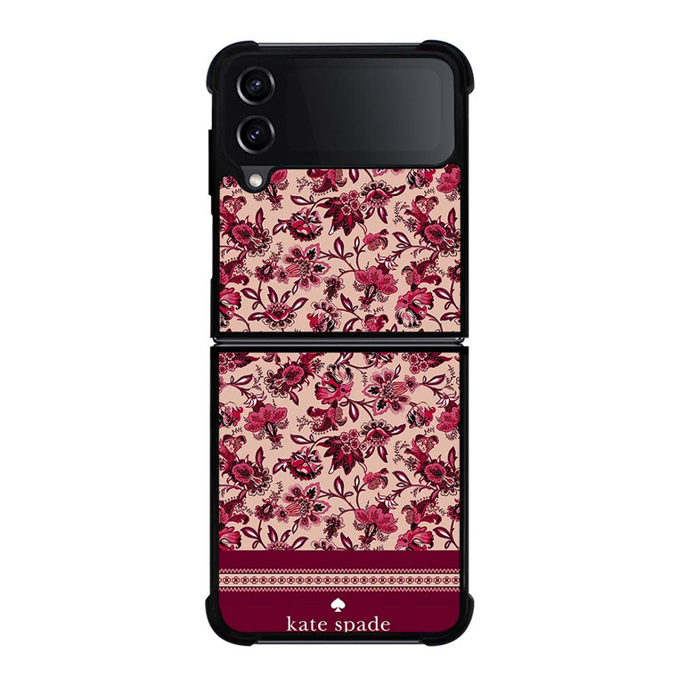 KATE SPADE FLOWER VINTAGE Samsung Galaxy Z Flip 4 Case Cover