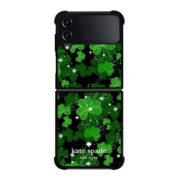 KATE SPADE GREEN LEAFS Samsung Galaxy Z Flip 4 Case Cover