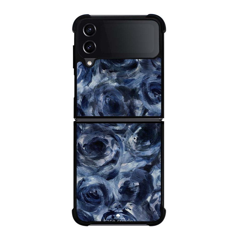 KATE SPADE NEW YORK ABSTRACT BLUE Samsung Galaxy Z Flip 4 Case Cover