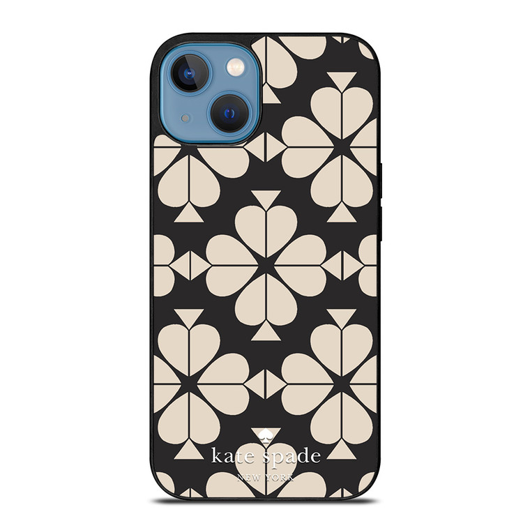 KATE SPADE JACQUARD CREAM iPhone 13 Case Cover