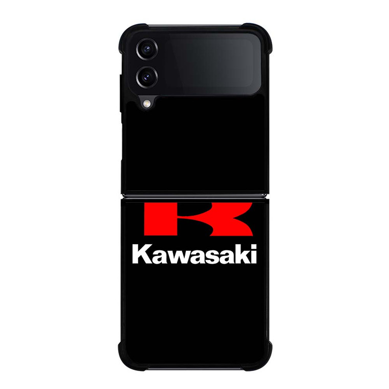 KAWASAKI MOTOR RED LOGO Samsung Galaxy Z Flip 4 Case Cover