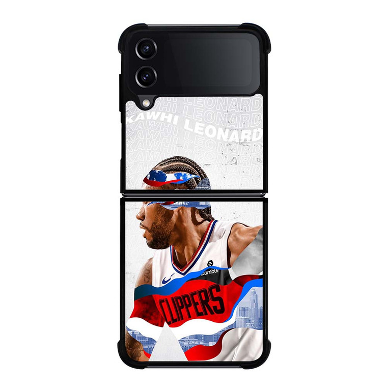 KAWHI LEONARD LOS ANGELES CLIPPERS Samsung Galaxy Z Flip 4 Case Cover