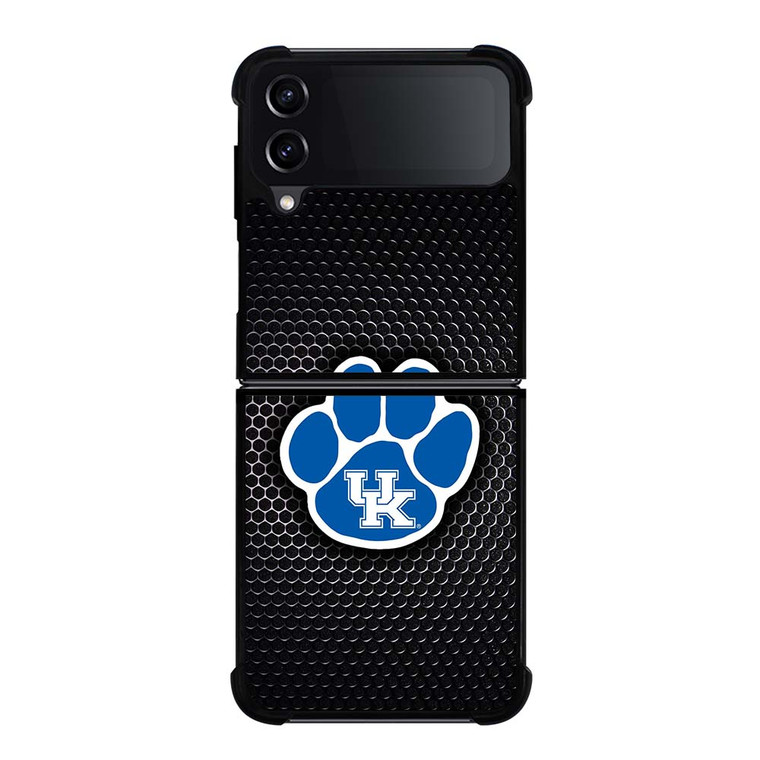 KENTUCKY WILDCATS METAL LOGO Samsung Galaxy Z Flip 4 Case Cover