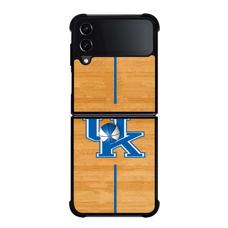 KENTUCKY WILDCATS WOODEN SYMBOL Samsung Galaxy Z Flip 4 Case Cover