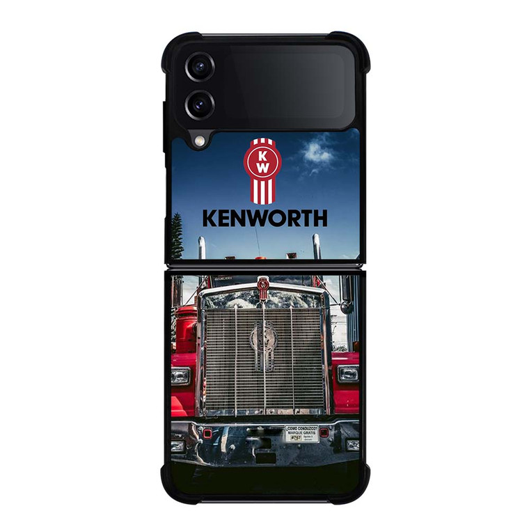 KENWORTH TRUCK FRONT BUMPER Samsung Galaxy Z Flip 4 Case Cover