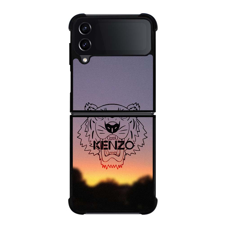 KENZO PARIS SUNSET LOGO Samsung Galaxy Z Flip 4 Case Cover